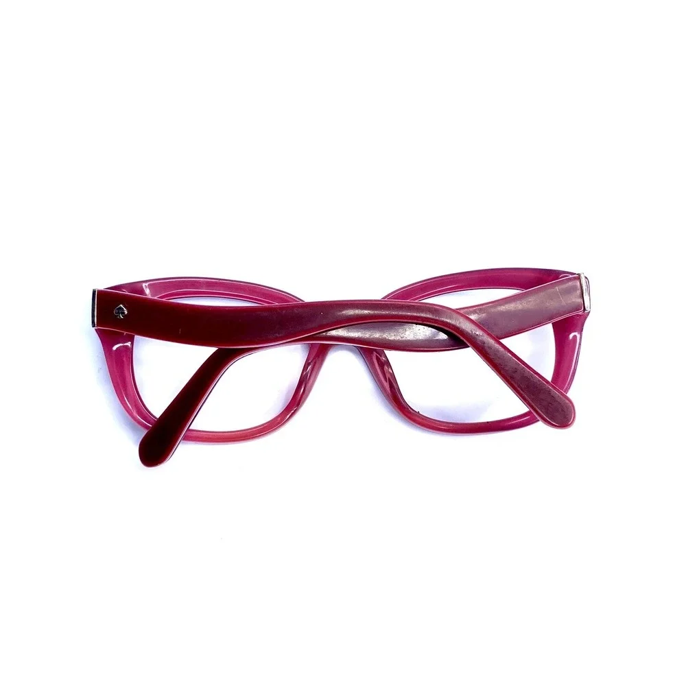 Kate Spade Magenta Red Cat Eye Eyeglasses M Danella/P/S W75P WR 50/20 135 5-4